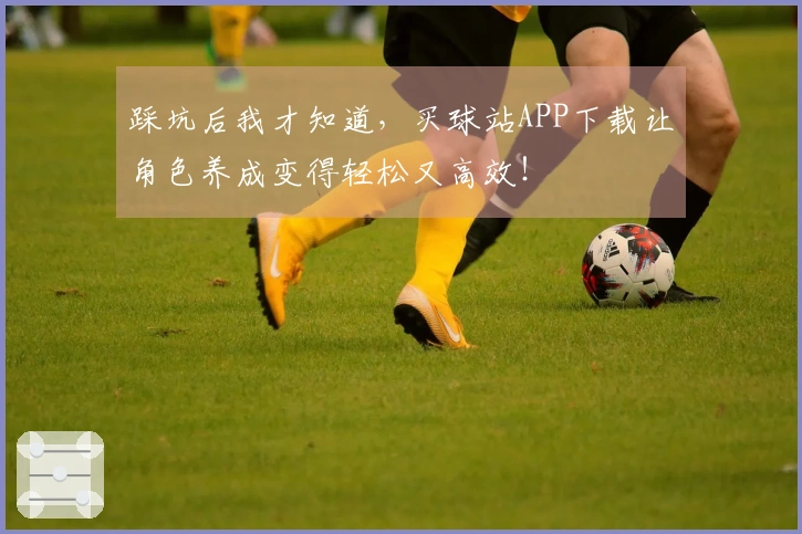 踩坑后我才知道，买球站APP下载让角色养成变得轻松又高效！